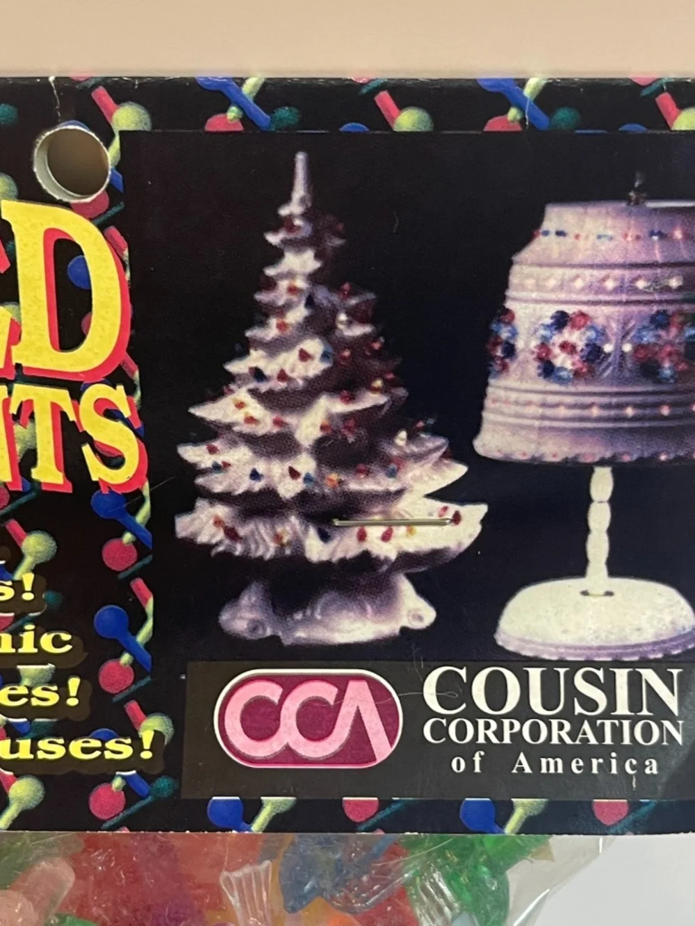 Vintage New Sealed Lot Bird Doves Pegged Ornaments for Ceramic Trees Cousin Corp
